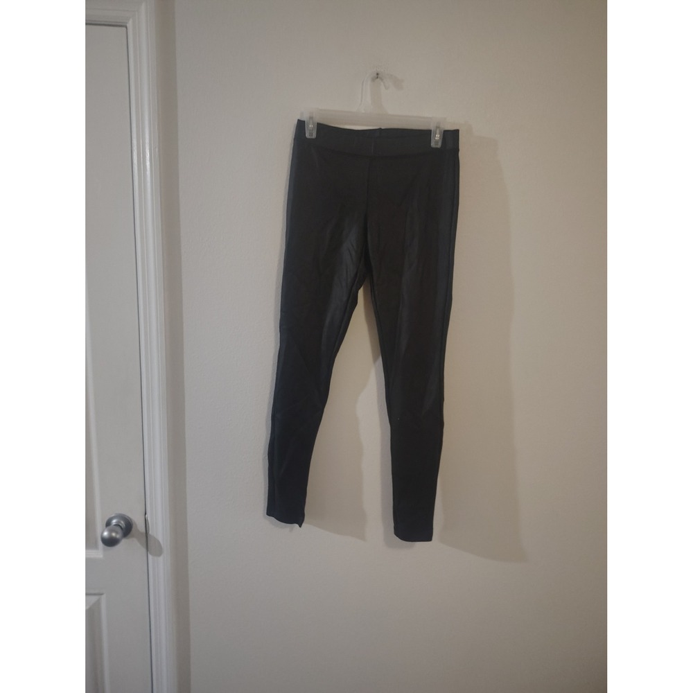 Express Womens Black Faux‎ Leather Leggings Stretch Skinny Pants Small